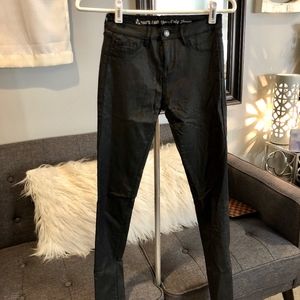 Bianco Jeans black metallic